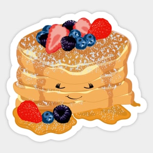 Blissful Pancake Stack Sticker